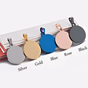 Grosir Kerajinan Logam <span class=keywords><strong>Custom</strong></span> <span class=keywords><strong>Dog</strong></span> Tag Blanko Nama Hewan Peliharaan Berkilau Perak Poles Laser Engraving Blanko Gantungan Kunci Baja Tahan Karat - Product Image 4