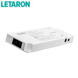 Alimentatore <span class=keywords><strong>LED</strong></span> Letaron Specifiche USA Ultra Sottile <span class=keywords><strong>30W</strong></span> 16.5mm 6 Porte Adattatore Singola Uscita in Plastica Driver <span class=keywords><strong>LED</strong></span> Smart <span class=keywords><strong>Strip</strong></span> CB ROHS - Product Image 2