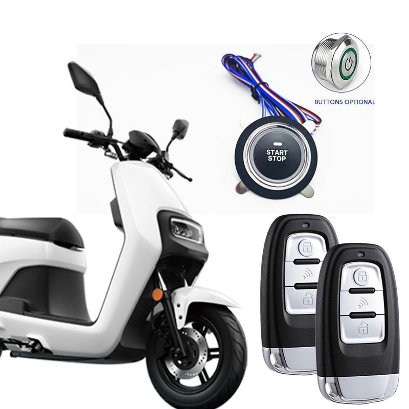 Electric Bikes motorcycle Start Button System