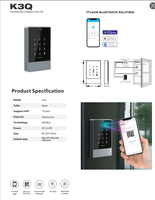 Control de Acceso QR TTlock Impermeable IP67 para el Hogar