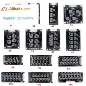 Lítio bateria ativa equalizador placa de transferência de energia 2-17 série indutância conversão 1.2A alta atual módulo de equilíbrio