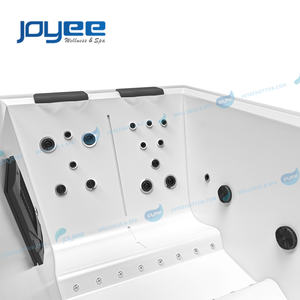 JOYEE Meilleur design SPA <span class=keywords><strong>4</strong></span> <span class=keywords><strong>personnes</strong></span> Bonnes ventes Jacuzzis Jardin Bain à remous <span class=keywords><strong>extérieur</strong></span> Nouveau Whirlpool Fournisseur Chine Baignoire - Product Image 5