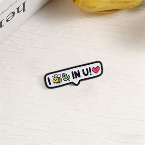 Broche <span class=keywords><strong>de</strong></span> esmalte con diseño <span class=keywords><strong>de</strong></span> abeja, hoja y corazón, <span class=keywords><strong>de</strong></span> aleación <span class=keywords><strong>de</strong></span> zinc, chapado en níquel negro, para motivación y confesión - Product Image 5