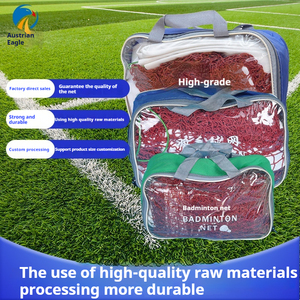 Factory Direct Customizable Polypropylene Polyester Badminton <strong>Net</strong> for Training Competition Convenient <strong>Standard</strong> Badminton <strong>Net</strong>