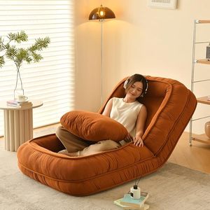 Sofá <span class=keywords><strong>Cama</strong></span> Convertible con Funda Extraíble, Silla Reclinable Plegable para el Suelo, Sofá Tipo Nido de <span class=keywords><strong>Perro</strong></span> Estilo Tatami para Sala de Estar - Product Image 1