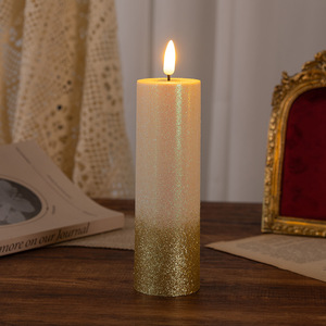 Home Decor Electronic LED <strong>Candles</strong> Powder-coated Gold and Silver Festive Party <strong>Candles</strong> Flameless &amp; Led <strong>Candles</strong> - Product Image 5