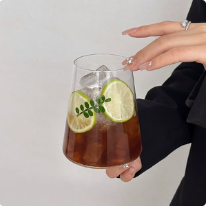 Bicchiere Moderno Riutilizzabile in Vetro Mount Fuji per Americano, Latte, Caffè, Bevande Fredde e <span class=keywords><strong>Acqua</strong></span> - Product Image 6