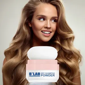 Private Label Hair Care For Waterless Organic Dry Shampoo Spray Powder Hair Volume Powder Oily Control Fluff Dry Shampoo Powder