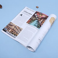 Folleto Personalizado de Cartón/Papel Kraft con Recubrimiento Brillante Premium, Páginas Gruesas y Encuadernación Perfecta para Lectura