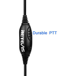 Retevis-Casque d'écoute talkie-walkie avec micro perche compatible RT68 H-777S talkie-walkie <span class=keywords><strong>2</strong></span> broches casque radio bidirectionnel (1 paquet) - Product Image 6