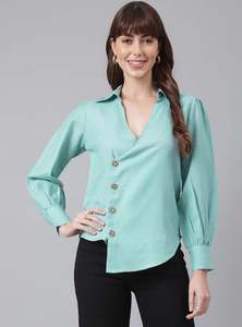 Haut de gamme pour femmes, vêtements décontractés modernes et élégants pour femmes, haut à manches longues, exportateur d'Inde à prix raisonnable - Product Image 4