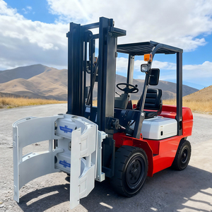 Snelle verzending rolklem heftruck 3 ton industriële tegengewicht heftruck met rolhandelaar papierindustrie heftruck - Product Image 2