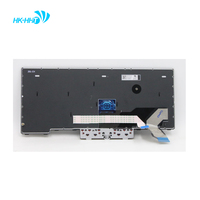 Keyboard Laptop HK-HHT 5N20W67658 untuk Lenovo ThinkPad L14 G2 Tanpa Lampu Latar Versi Belgia