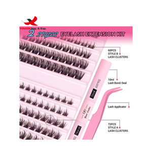 Extensions de cils individuels segmentés en vrac, noir mat, volume, NOUVEAU, prix bas, approvisionnement mixte - Product Image 6