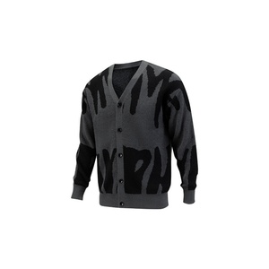 Pull à empiècements noir et blanc, nouvelle arrivée 2025 |   Tricots aux motifs uniques, tailles plus disponibles pour le streetwear - Product Image 3