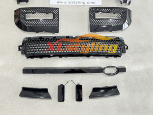 Kit carrosserie pour <span class=keywords><strong>Land</strong></span> <span class=keywords><strong>Rover</strong></span> Defender 2020 L663 90 110, conversion de voiture, mise à niveau du pare-chocs avant et arrière, pack noir - Product Image 3