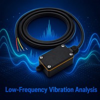 Capteur d'analyse des vibrations basse fréquence OHTS1215 pour la surveillance de la santé structurelle des bâtiments, des ponts et des tunnels