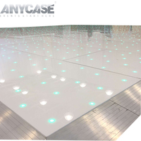 Piste de danse LED étoilée pour allées de mariage, fournitures de fête et décorations de mariage