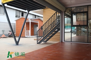 แฟชั่นการออกแบบที่ทันสมัยดัดแปลง20ft 40ft การจัดส่งสินค้าคอนเทนเนอร์บ้านสำเร็จรูป - Product Image 6