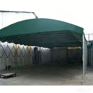   Tente de stockage pliable pour entrepôt - Auvent rétractable en PVC avec emballage compact - Product Image 5