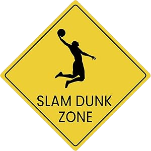 Directo de fábrica personalizado Slam <span class=keywords><strong>Dunk</strong></span> Zone letrero de aluminio jugador deportivo letrero de pared para niños adolescentes sala de estar dormitorio decoración de sala de juegos - Product Image 2