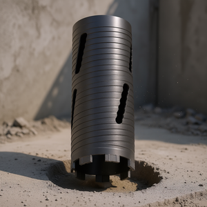 Foret diamanté à percussion à sec de 3-1/2 pouces de diamètre, 9-1/2 pouces de profondeur, avec tige interne 5/8-11 pour le perçage de la maçonnerie et du béton - Product Image 2