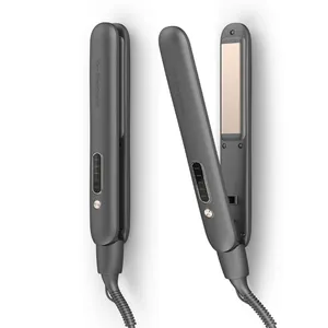Hair Straightener Trending Products 2021 New Arrivals Mini Electric Flat Iron Flat Irons Wholesale Private Label Customize LCD