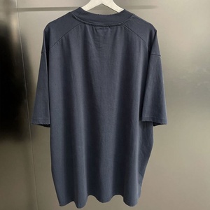 Camiseta de Cuello Redondo con Logotipo Personalizado para Hombre, 100% Algodón Puro, Color Sólido Neutro - Product Image 4