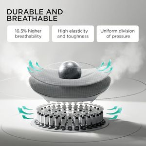 Chaise de bureau grande taille avec accoudoirs réglables 6D, appui-tête 4D, soutien lombaire dynamique 3 zones, chaise ergonomique en maille <span class=keywords><strong>E3</strong></span> Pro en promotion - Product Image 3