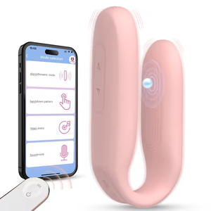 Culotte vibrante clitoridienne portable avec télécommande via application, recharge USB et logo personnalisé – Jouet sexuel pour couple - Product Image 1