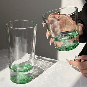 Tazza di vetro di montagna verde stile Ins <span class=keywords><strong>Fuji</strong></span> tazza di vetro di alto livello per uso domestico - Product Image 1
