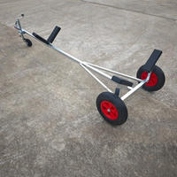 Promotion : Chariot robuste pour jet board marin, chariot pour kayak, chariot pour bateaux pneumatiques, pour bateaux marins, yachts et bateaux en caoutchouc