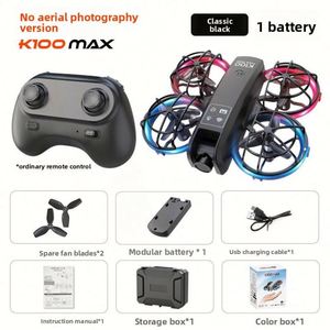 Nouveau Mini Drone Pliable K100 Max pour Débutants avec Photographie Aérienne, Moteur Brushless, Contrôle par Écran et Positionnement par Flux Optique - Product Image 6