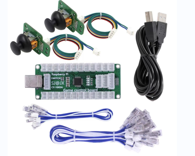Upgrade Arcade Controller with Zero Delay for PC Xbox 360 Windows Android-Joystick Control Board for Gaming