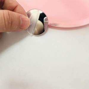 กระจกแต่งหน้าอะคริลิคแบบพกพา แผ่นกระจกติดโทรศัพท์มือถือ DIY กระจกมินิส่วนตัวสำหรับผู้ชายและผู้หญิง สติ๊กเกอร์กระจกแบบพกพา - Product Image 3