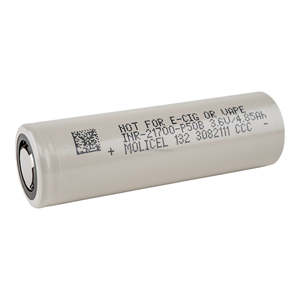 100% 오리지널 21700 5000mAh 60A 몰리셀 P50B 배터리 셀 극한의 전력 어플리케이션을 위한 고성능 리튬 이온 셀 - Product Image 3