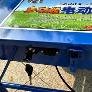 Mạnh mẽ bánh xe Pin điện nâng cơ chế điện Trailer Dolly với có thể tháo rời guardrails - Product Image 6