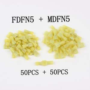 Connecteurs de bornes isolées à 2 broches FDFN MDFN1.25 pour l'ingénierie chimique, mâle et femelle, jaune, bleu, rouge, équipement de câblage - Product Image 4