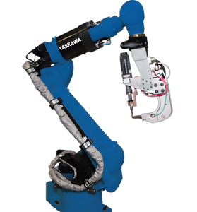 Robot six axes SP210 de 210 kg avec poignet creux, ultra-robuste, pour soudage par points automatisé avec PLC et moteur, charge utile de 210 kg - Product Image 1
