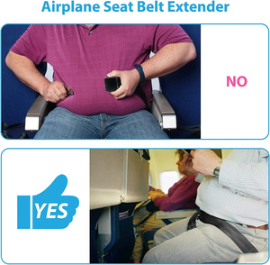 Extension de ceinture de sécurité d'avion pour Southwest Airlines, pour les personnes corpulentes, facile à transporter - Product Image 5