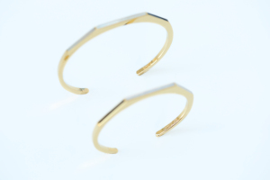 Composition Bangle01 Yellow Gold 14K Diamond Jewelry Wholesale Fine Jewelry Manufacturer Custom Designer Bangle OEM ODM Supplier - Product Image 4