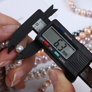 Hilo de perlas de patata Natural Chapado en agua dulce, 6-7mm, precio de fábrica al por mayor - Product Image 5