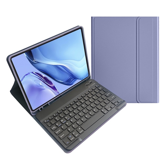 Magnetic QWERTY Wireless Keyboard Case for iPad 10/11/10.9/12.9 Inch Pro 11/12 Air 4/5 Generation PU+TPU Material