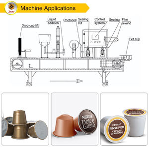 Máquina Automática para Llenar y Empacar Cápsulas de Café Nespresso, Máquina para Llenar y Sellar Cápsulas de Café K Cup <span class=keywords><strong>Dolce</strong></span> <span class=keywords><strong>Gusto</strong></span> - Product Image 2