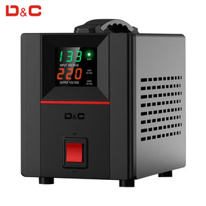 DCT 1000VA 2000VA 3000VA tensão regulação gama 80V a 260V saída 220V 230V tensão estabilizador AC regulador de tensão automático - Product Image 1