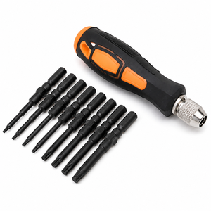 Wholesale <b>Security</b> Torx Screwdriver Kit Steel Tamper Proof Star <b>Bits</b> with Comfort Handle - Product Image 4