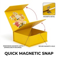 Scatola Regalo per Gioielli di Lusso Personalizzata a Forma di Libro con Chiusura Magnetica