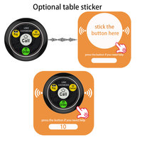 Système d'appel intelligent sans fil, récepteur avec boutons d'appel, pour restaurant, café, hôtel, service de chambre