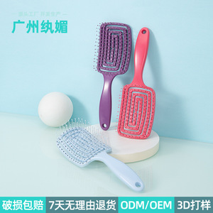 Peigne à cheveux Wanmei, grande taille, léger, à dents larges, pour usage domestique, en matériau ABS - Product Image 2