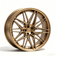 Jantes en alliage d'aluminium forgé sur mesure JWYC 17-22 pouces, entraxe décalé 25 mm, concaves profondes, neuves pour Tesla Audi